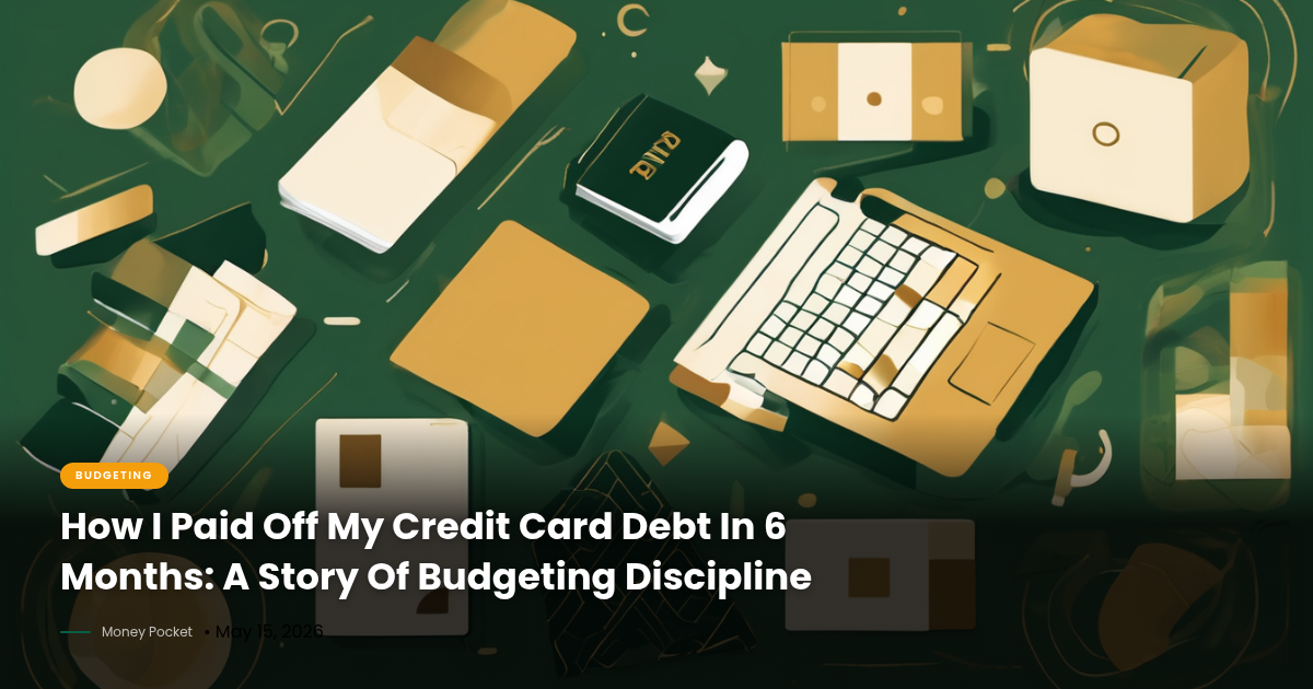 How I Paid Off My Credit Card Debt In 6 Months: A Story Of Budgeting, Discipline