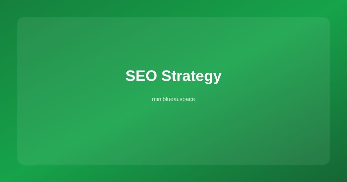 Why Your SEO Strategy Isn’t Working (And What to Do Instead)